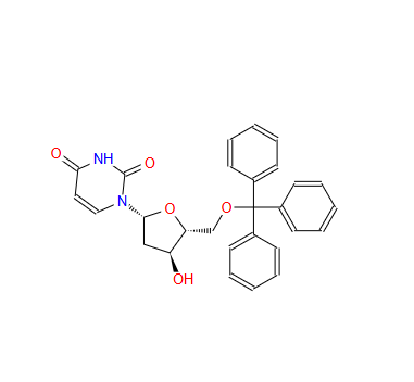 14270-73-6；5'-O-三苯甲基-2'-脱氧尿苷；5'-Trt-2'-dU