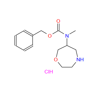 benzyl methyl(1,4-oxazepan-6-yl)carbamate hydrochloride
