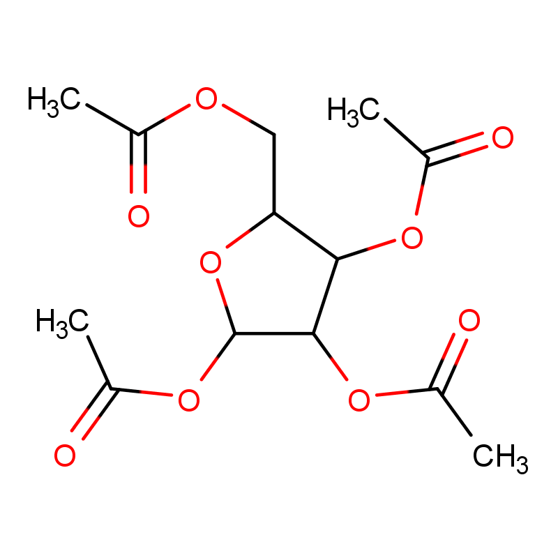 四乙酰核糖 98% 高纯度13035-61-5 核苷类合成中间体高纯度试剂