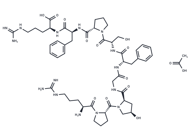 化合物(Hyp3)-Bradykinin acetate|T36442L|TargetMol