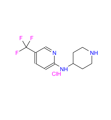 N-(piperidin-4-yl)-5-(trifluoromethyl)pyridin-2-amine hydrochloride