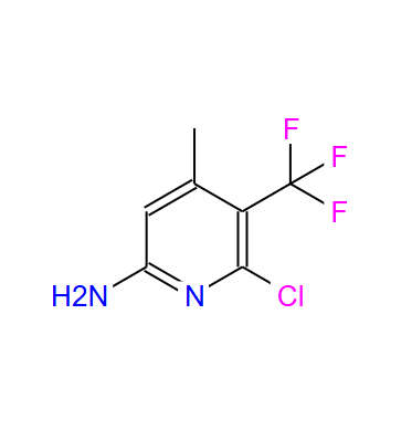 6-氯-4-甲基-5-(三氟甲基)吡啶-2-胺