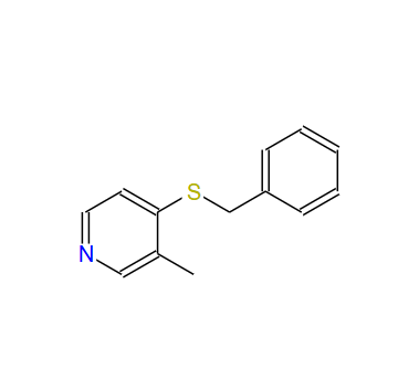 Pyridine, 3-methyl-4-[(phenylmethyl)thio]-