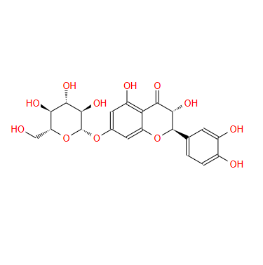 14292-40-1；花旗松素 7-O-葡萄糖苷；Taxifolin 7-O-glucoside