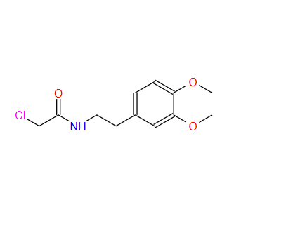 14301-31-6；2-氯-N-(2-(3,4-二甲氧基苯基)乙基)乙酰胺；Acetamide,2-chloro-N-[2-(3,4-dimethoxyphenyl)ethyl]