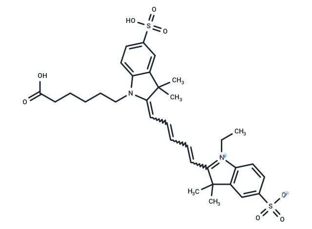 磺酸基-Cy5羧酸|T15025|TargetMol