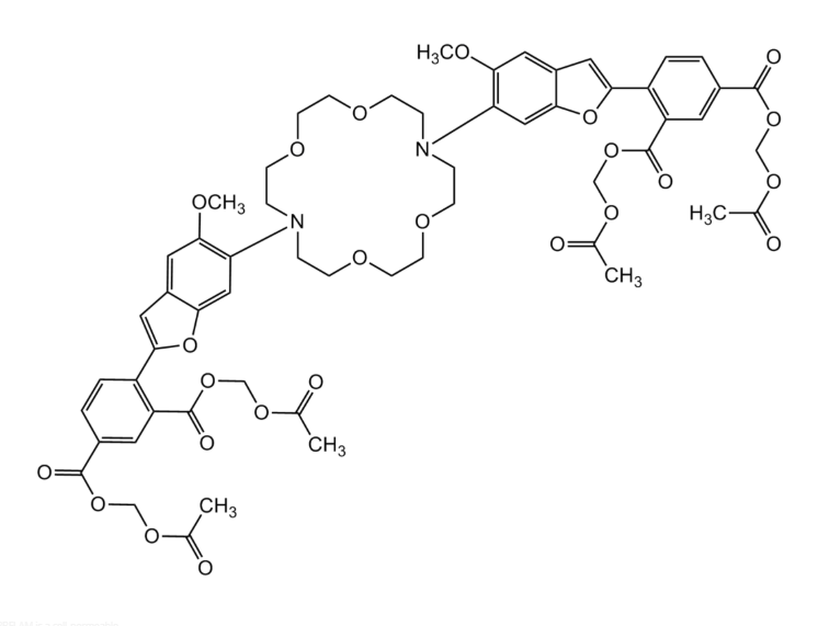 PBFI AM 钾离子荧光探针，124549-23-1
