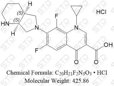 莫西沙星杂质6 盐酸盐 (莫西沙星EP杂质A 盐酸盐)
