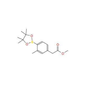 methyl [3-methyl-4-(4,4,5,5-tetramethyl-1,3,2-dioxaborolane-2-yl)phenyl]acetate