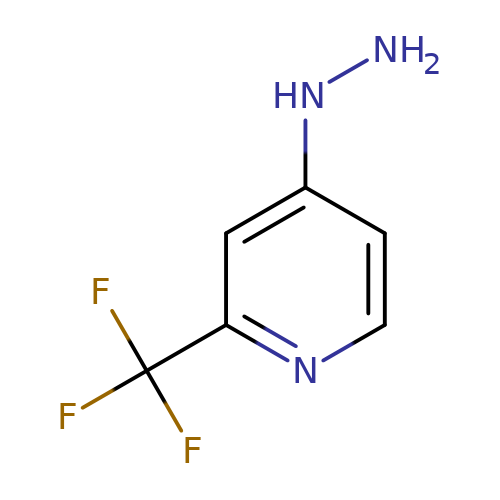 4-肼基-2-(三氟甲基)吡啶 1228535-68-9