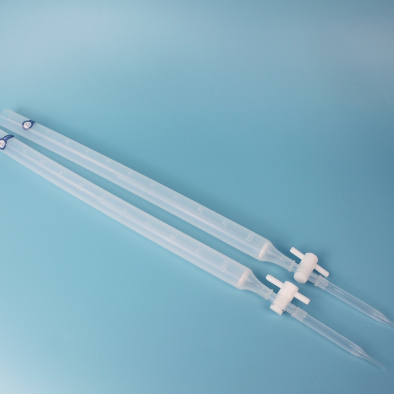 PFA层析柱20*25*300mm带筛板控制阀金属杂含量低