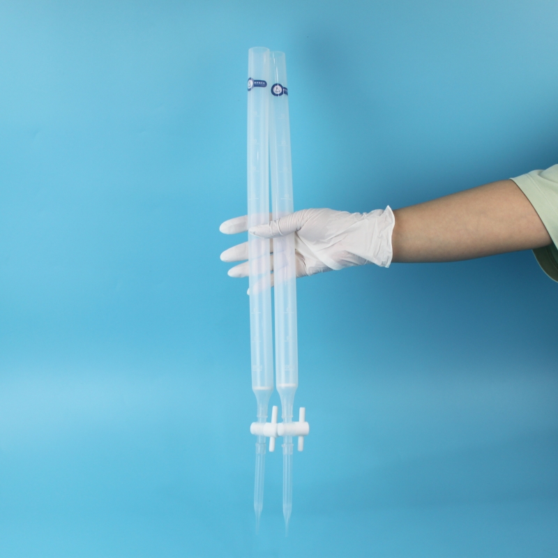 PFA层析柱20*25*300mm带筛板控制阀金属杂含量低