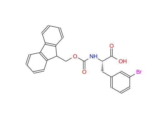 (S)-2-((((9H-芴-9-基)甲氧基)羰基)氨基)-3-(3-溴苯基)丙酸