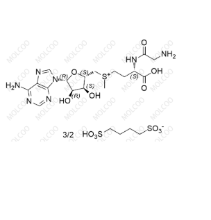 氨基乙酸腺苷蛋氨酸(丁二磺酸盐）
