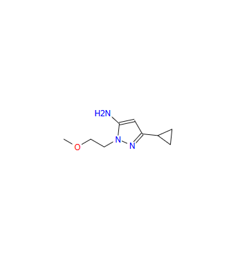 3-cyclopropyl-1-(2-methoxyethyl)-1H-pyrazol-5-amine