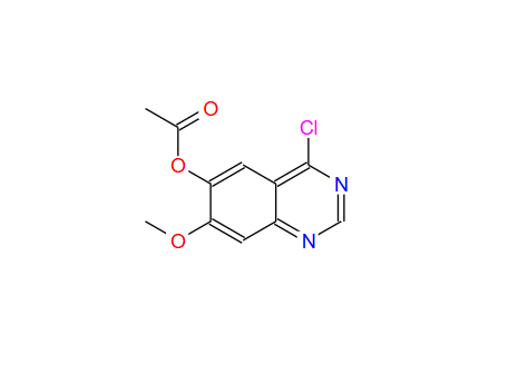 6-乙酰氧基-4-氯-7-甲氧基喹唑啉