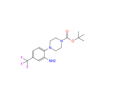 4-(2-Amino-4-trifluoromethyl-phenyl)-piperazine-1-carboxylic acid tert-butyl ester
