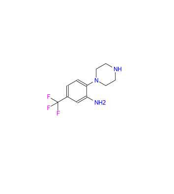 Benzenamine, 2-(1-piperazinyl)-5-(trifluoromethyl)-