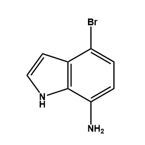 4-溴-1H-吲哚-7-胺