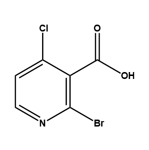 2-溴-4-氯烟酸