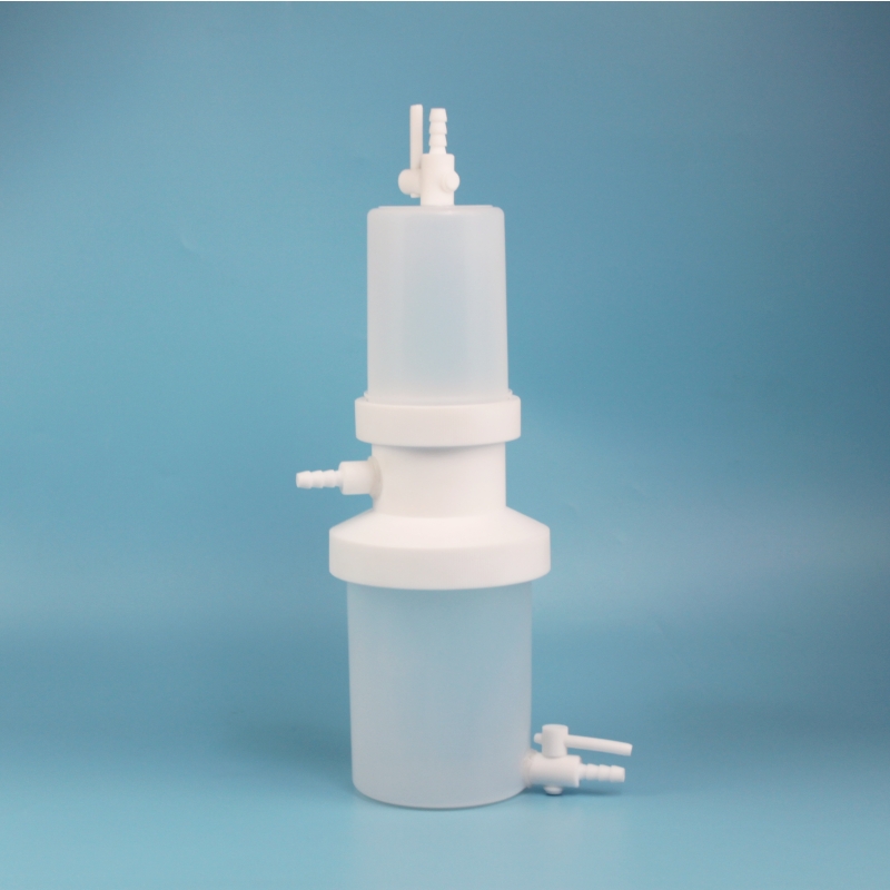 PFA布氏漏斗500ml+PFA抽滤瓶1L真空抽滤装置耐腐蚀性溶剂