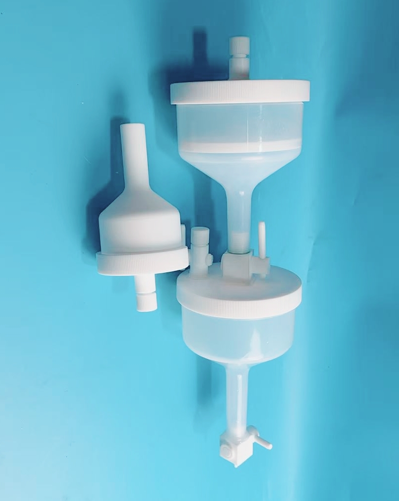 PFA布氏漏斗500ml+PFA抽滤瓶1L真空抽滤装置耐腐蚀性溶剂