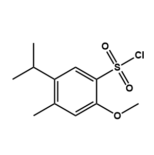 5-异丙基-2-甲氧基-4-甲基苯-1-磺酰氯