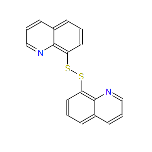 1160-28-7；8,8ˊ-二硫化联喹啉；8,8'-DIQUINOLYL DISULFIDE