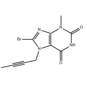 8-溴-7-(2-丁炔基)-3-甲基黄嘌呤