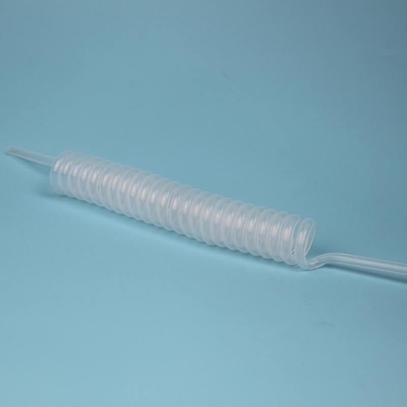 PFA弹簧管支持定制半导体实验室输送高纯试剂气体