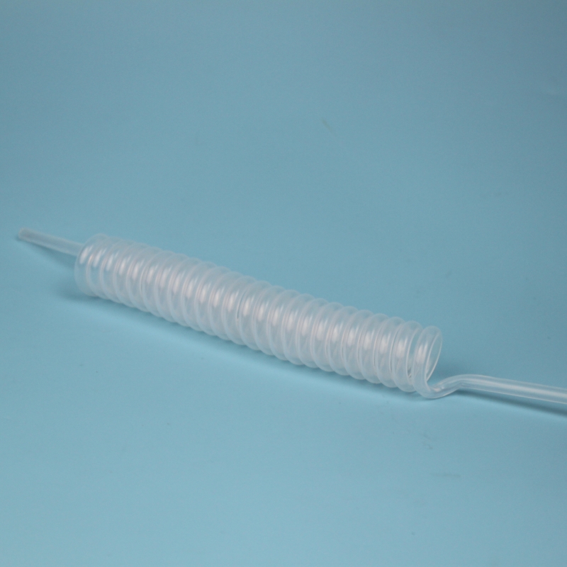 PFA弹簧管支持定制半导体实验室输送高纯试剂气体