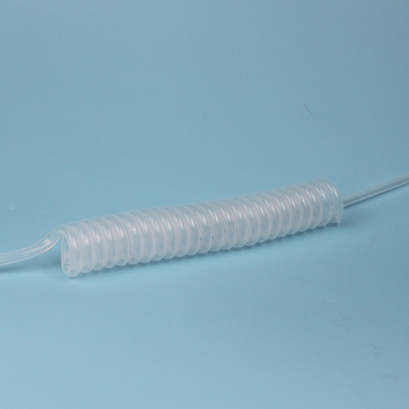 PFA弹簧管支持定制半导体实验室输送高纯试剂气体