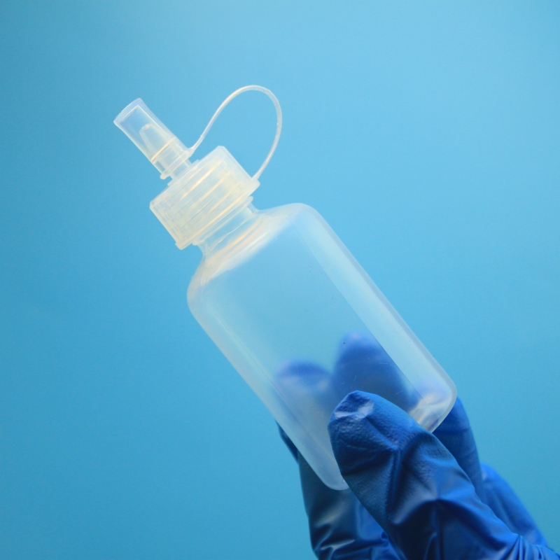 特氟龙PFA滴瓶30ml60ml耐酸碱瓶身瓶盖和一体式滴嘴