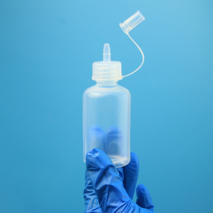 特氟龙PFA滴瓶30ml60ml耐酸碱瓶身瓶盖和一体式滴嘴