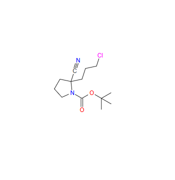 tert-butyl 2-(3-chloropropyl)-2-cyanopyrrolidine-1-carboxylate