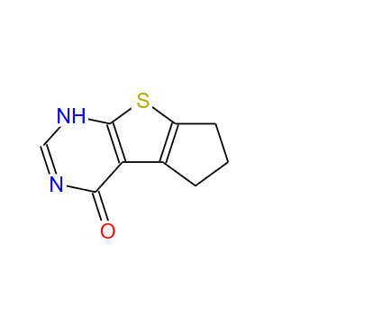 14346-25-9；1,2,3,5-四氢-8-硫杂-5,7-二氮-环戊基[a]茚-4-酮；	1,2,3,5-Tetrahydro-8-thia-5,7-diaza-cyclopenta[a]indene-4-one