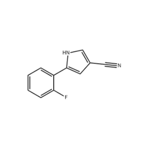 5-(2-氟苯基)-1H-吡咯-3-甲腈