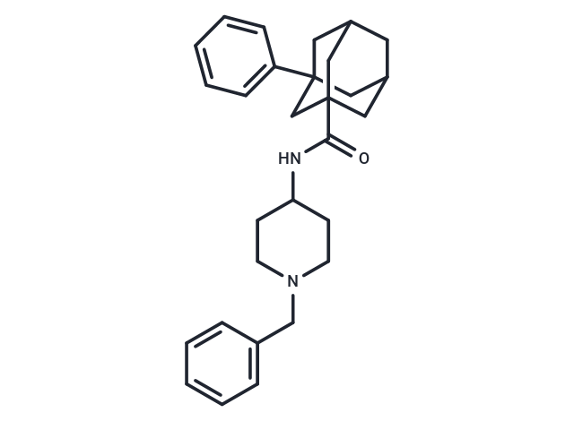 化合物 3-Phenyl-n-[1-(phenylmethyl)-4-piperidinyl]-tricyclo[3.3.1.13,7]decane-1-carboxamide|T8501|TargetMol