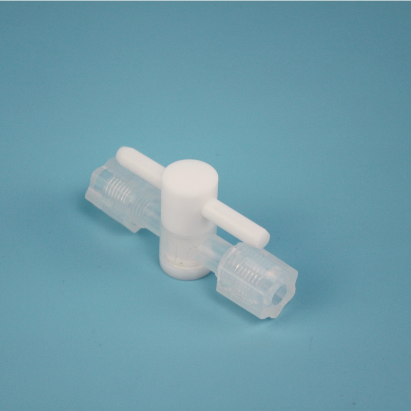 PFA阀门1/4英寸直通接头耐酸碱流体设备配件支持定制
