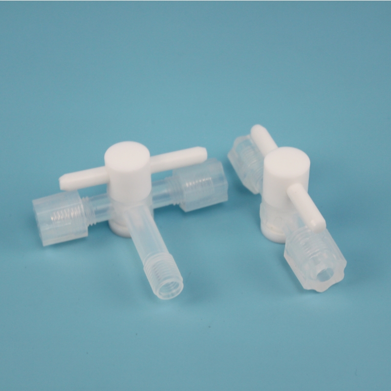 PFA阀门1/4英寸直通接头耐酸碱流体设备配件支持定制