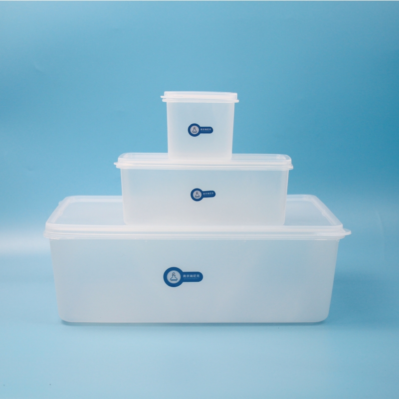 PFA酸洗槽390*280*205mm带盖耐酸碱半导体清洗容器