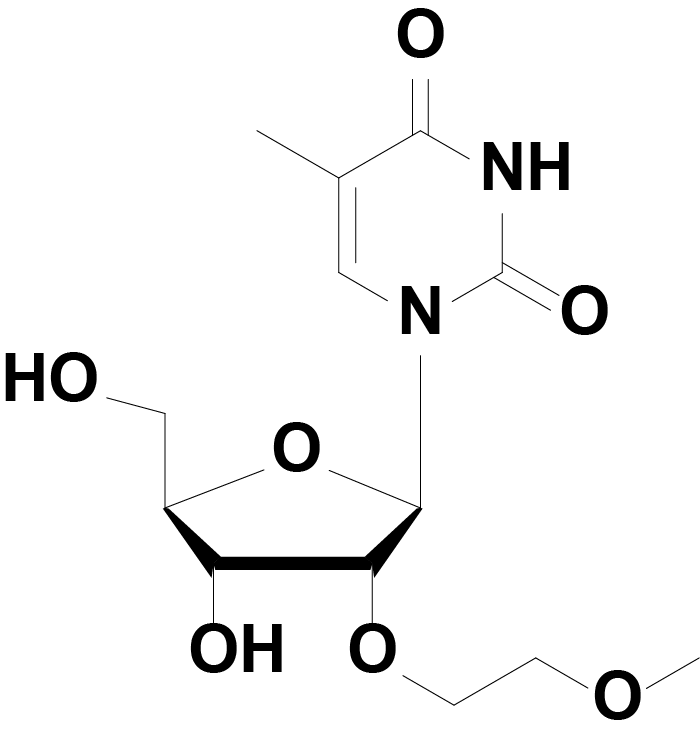 2'-O-(2-甲氧基乙基)-5-甲基尿苷