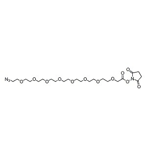 aladdin 阿拉丁 A596478 叠氮基-PEG8-CH2CO2-NHS 2182601-81-4 ≥96%
