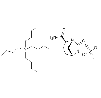 (1R,2S,5R)-2-(氨基羰基)-7-氧代-1,6-二氮杂双环[3.2.1]辛-6-基硫酸酯(四丁基铵)盐；1192651-80-1