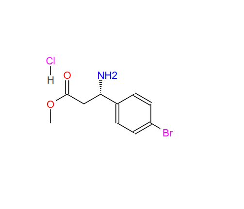 (S)-3-氨基-3-(4-溴苯基)丙酸甲酯盐酸盐 261761-47-1