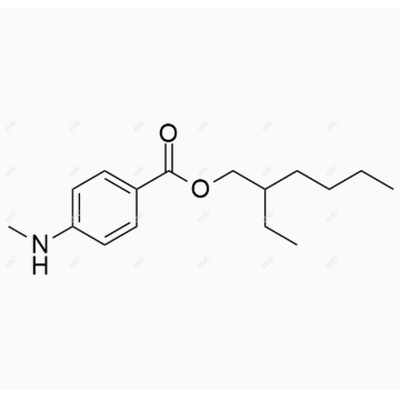 4-(甲基氨基)苯甲酸 2-乙基己酯  158576-31-9