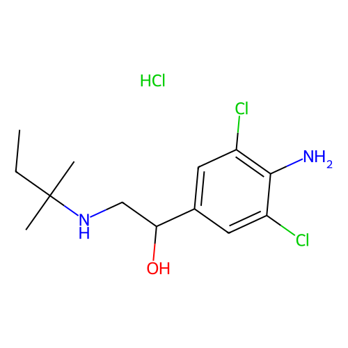 aladdin 阿拉丁 C135619 克伦潘特 盐酸盐 37158-47-7 分析标准品
