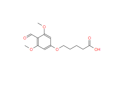 5-(4-FORMYL-3,5-DIMETHOXYPHENOXY)PENTANOIC ACID  115109-59-6