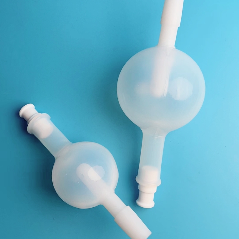 特氟龙PFA防溅球250ml耐氟化氢24口可配套旋转蒸发仪