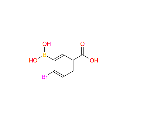 2-溴-5-羧基苯硼酸 1448312-00-2